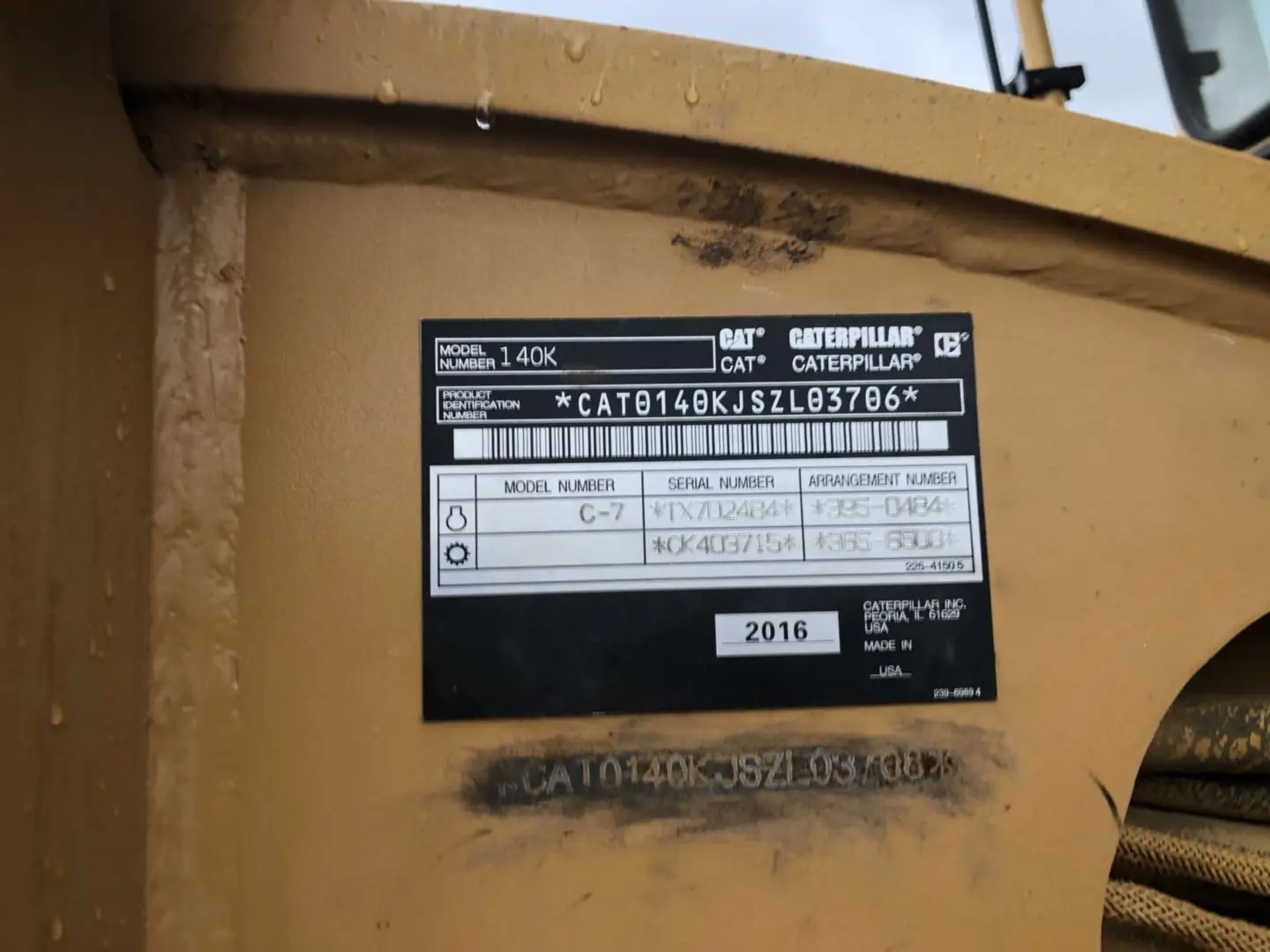 使用cat 140k平地机二手caterpillar 140k 140h 140g平地机出售 - buy