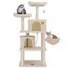 2019 new design customized logo cat tree cat house cat jumping platform