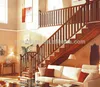 Red oak handrail solid wood newel post