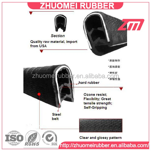 Custom U Type Rubber Countertop Edging Strip Buy Rubber Countertop