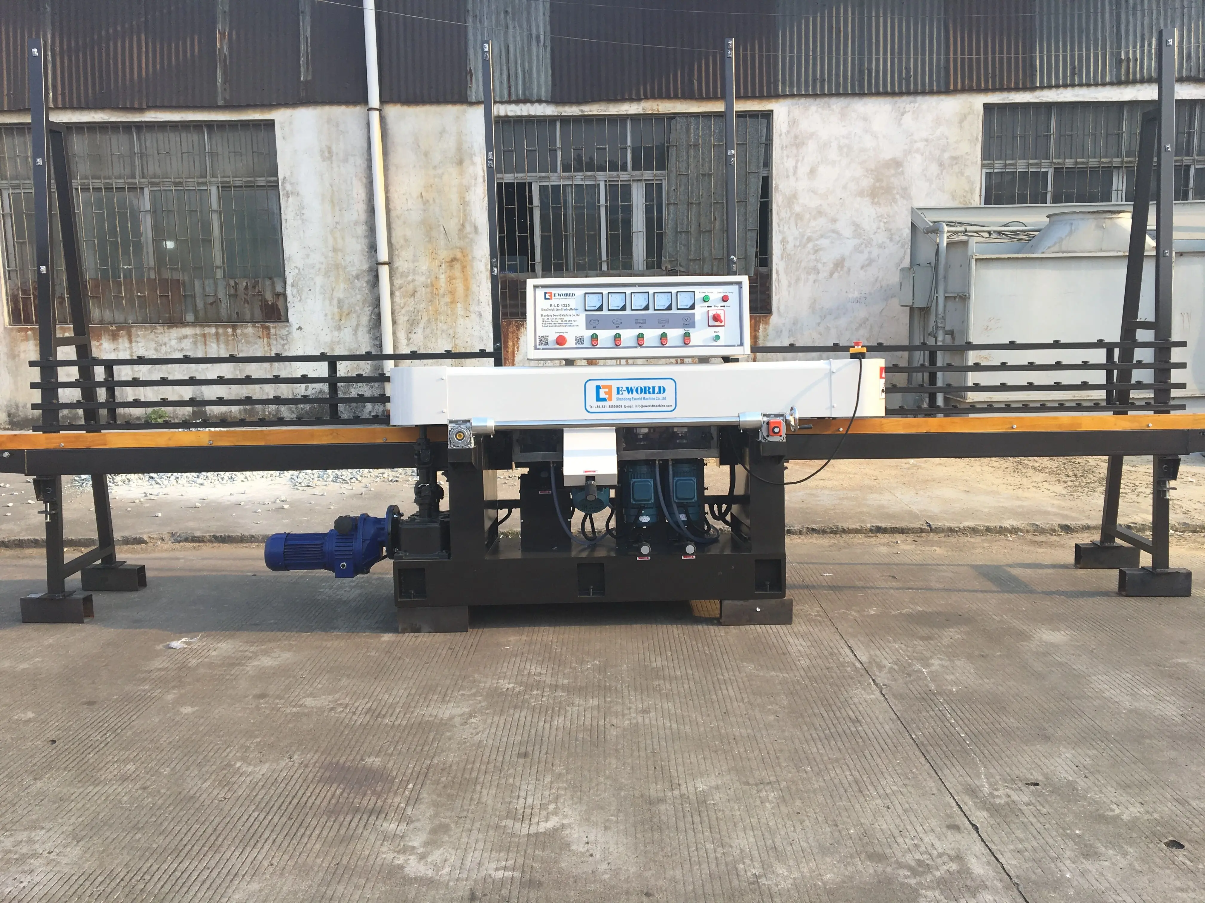 Glass Straight Line Edging Machine for Grinding Polishing Buy Glass