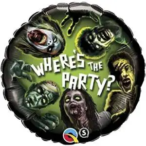 Single Source Party Supply - 18" Zombie Party Halloween Foil Balloon