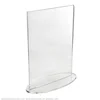 Oval Base Acrylic Poster HolderSign Holder with Ellipse Base Oval-Shape Pedestal Sign Display