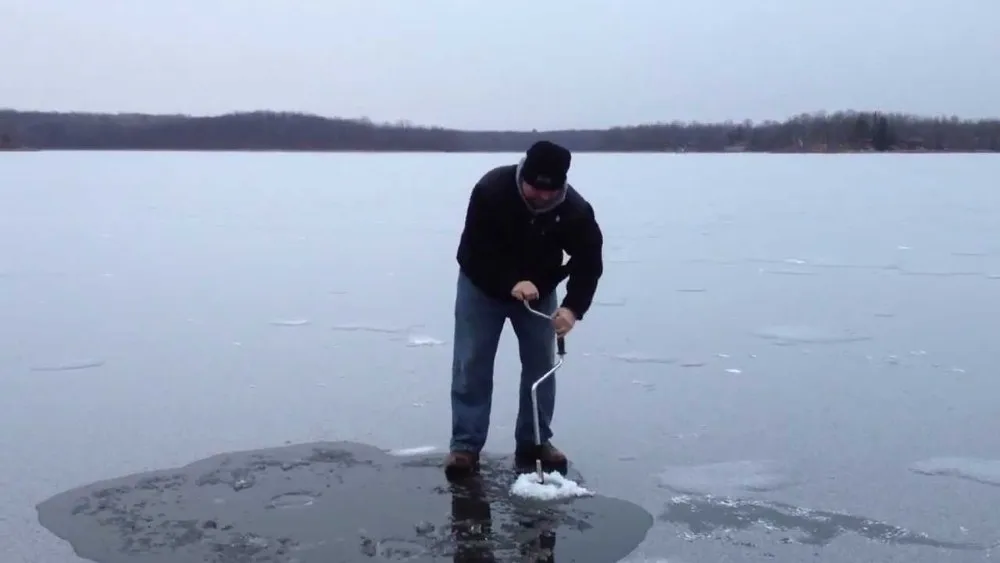 Ice Fishing Hand Auger Ice Drill For Fishing On Ice Buy Ice Auger,Ice