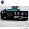 yellow green numeric 4.6 mm pitch mini display component for led spotlight