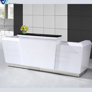 Corian Cash Counter Modern Design Reception Counter High Quality