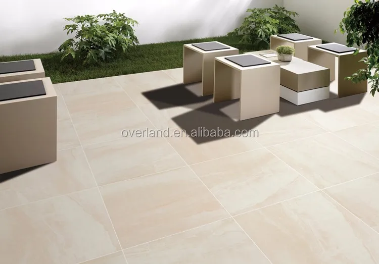 Anti slip finish 10mm thick 60x60 homogeneous floor tiles thickness