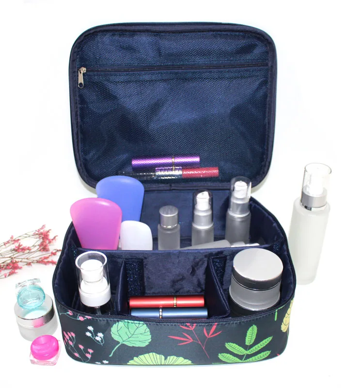 Super Journeying Multi Compartment Waterproof Makeup Bag Travel ...