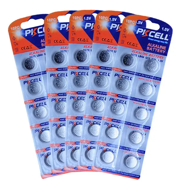High Capacity 1.5v Ag13 Lr44 Alkaline Button Cell Battery For Bulk Sale