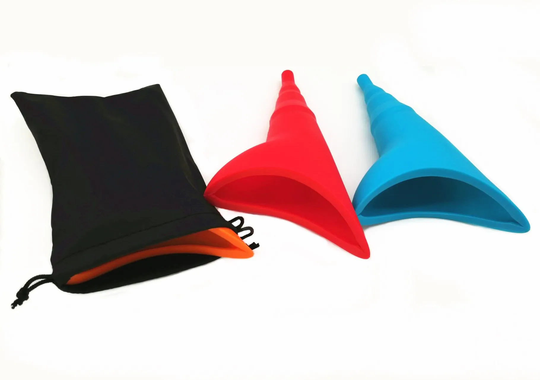 travel camping outdoor standing pee reusable silicone urinal