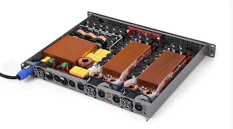 hq4015 数字功率放大器 1u 轻量级音频放大器