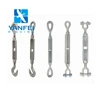 Heavy duty m20 m24m30 forged pipe tube black iron turnbuckles closed open body swage hook eye jaw turnbuckle