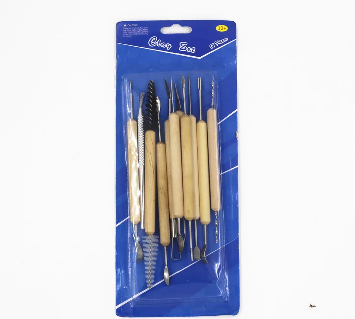 Wholesale 11pcs/set Pottery Tool Kits Clay Modeling Tools Buy Pottery