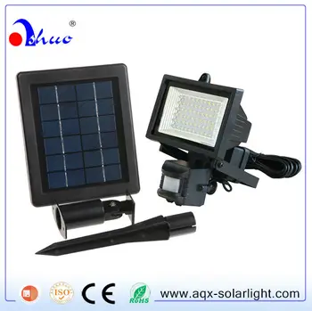 30d 36d 60d Solar Flood Light Motion Sensor For Garden Decoration
