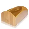 bamboo holder countertop wooden flatware silverware organizer kitchen caddy for table