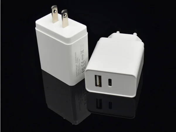 Fast Delivery Oem Custom Type-c Charger 3a Type C And 1a Usb Charger ...