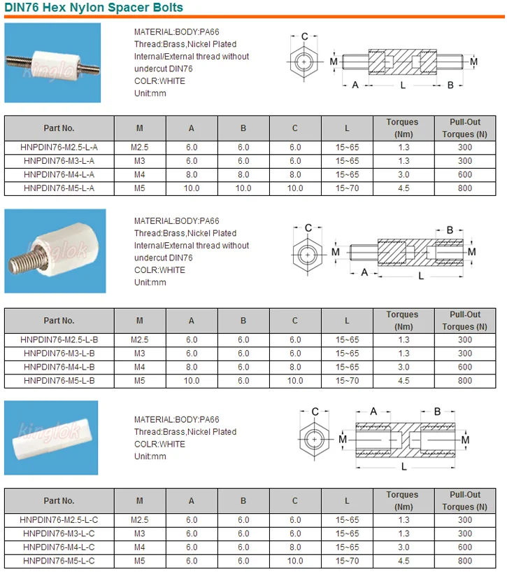 Round Standoff Spacer,Pcb Threaded Standoff Spacer Fastener Hexagon