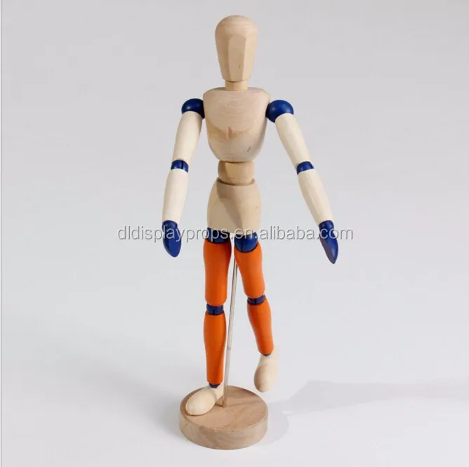 wooden mannequin doll