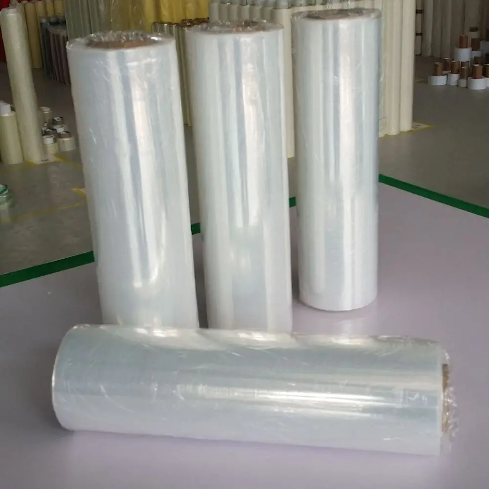 factory wholesale high quality 250mic pe stretch film