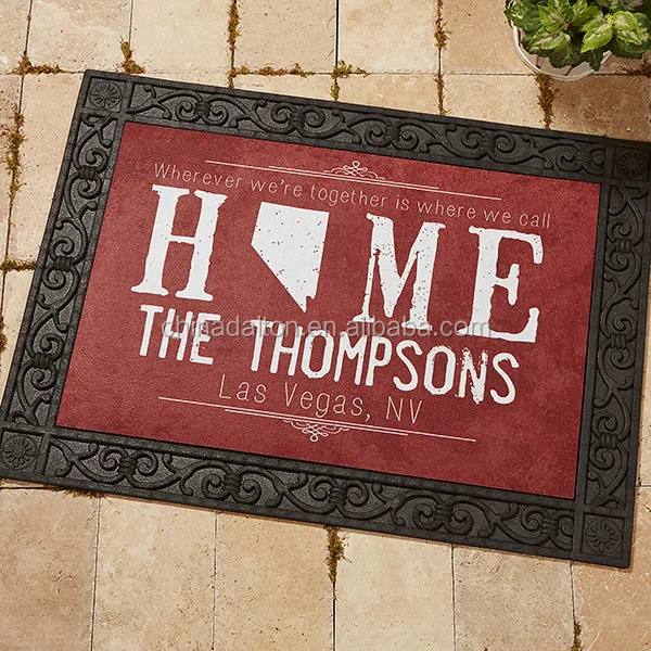 Designer Dye Sublimation Custom Printed Door Mats Buy Door Mats