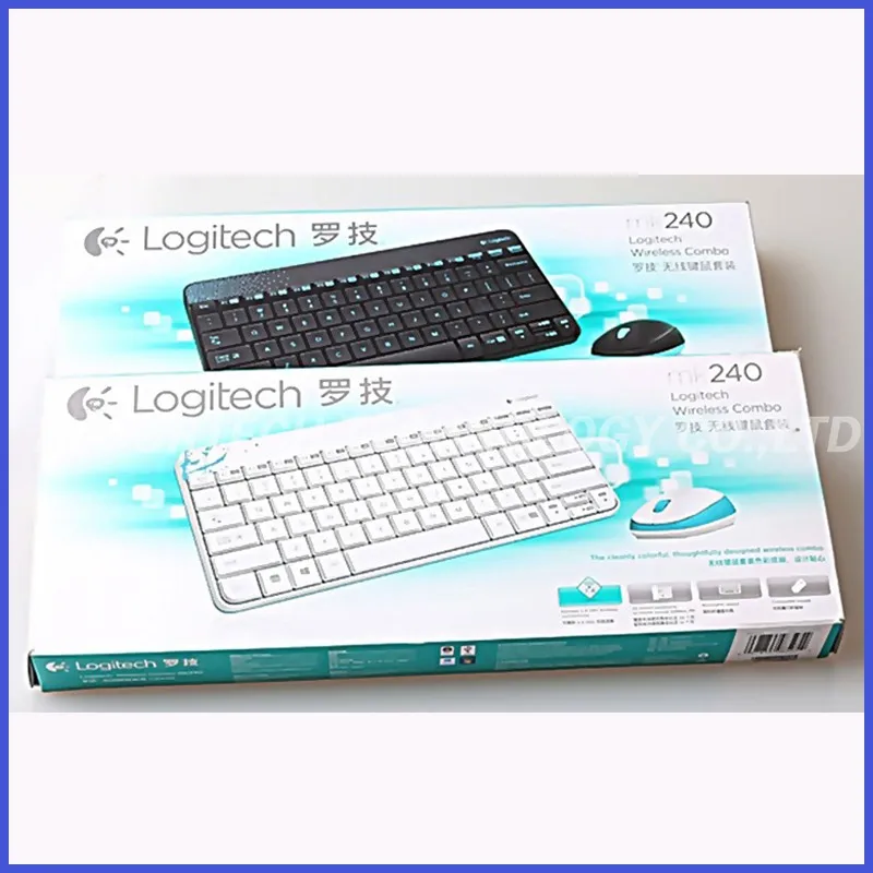 Logitech mk240 white