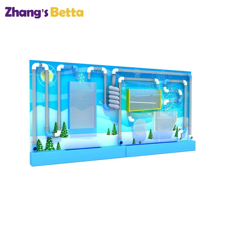 New Product indoor playground kids Interactive Science Wall indoor kid playground Pipe Toys