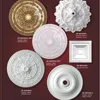 Polyurethane Ornaments High Density Beautiful Decorative PU luxury plaster of paris ceiling designs