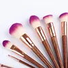 Chinese factory boar bristle brush bling best travel makeup brushes