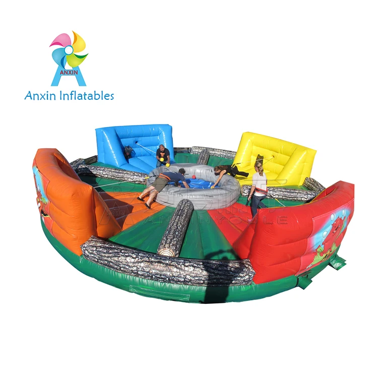 Interactive Carnival Game Bungees Running Sports Hungry Hippo