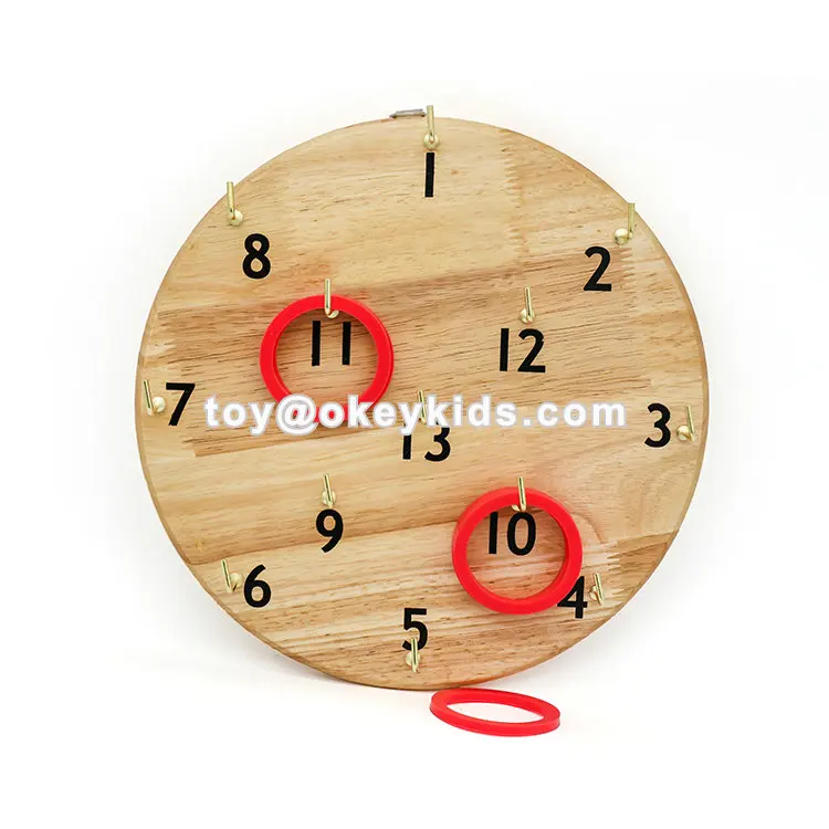 Outdoor Kids Wooden Ring Toss Game With Hanging Board W01d019 Buy