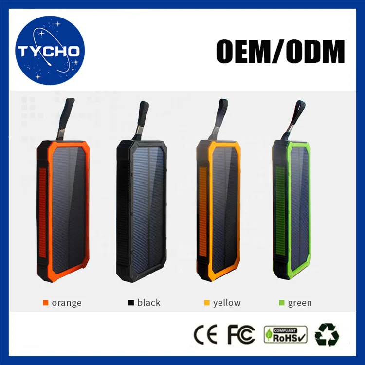 Large Battery Portable Power Bank Rechargeable Solar Power Bank Smart Solar Power Bank - ANKUX.COM