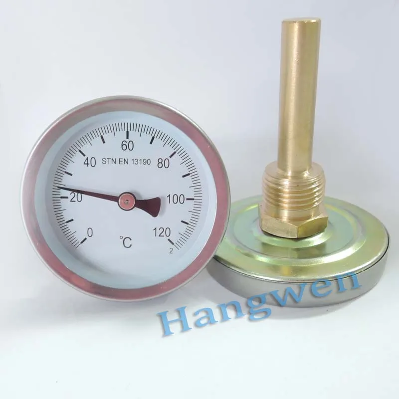 Temperature Gauge With Thermowell Buy Bimetal Thermometer,Bolier