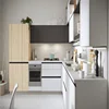 2019 Hot Sale Low Price Melamine Kitchen Finishes Flat Pack New Kitchen Items China Best Designs