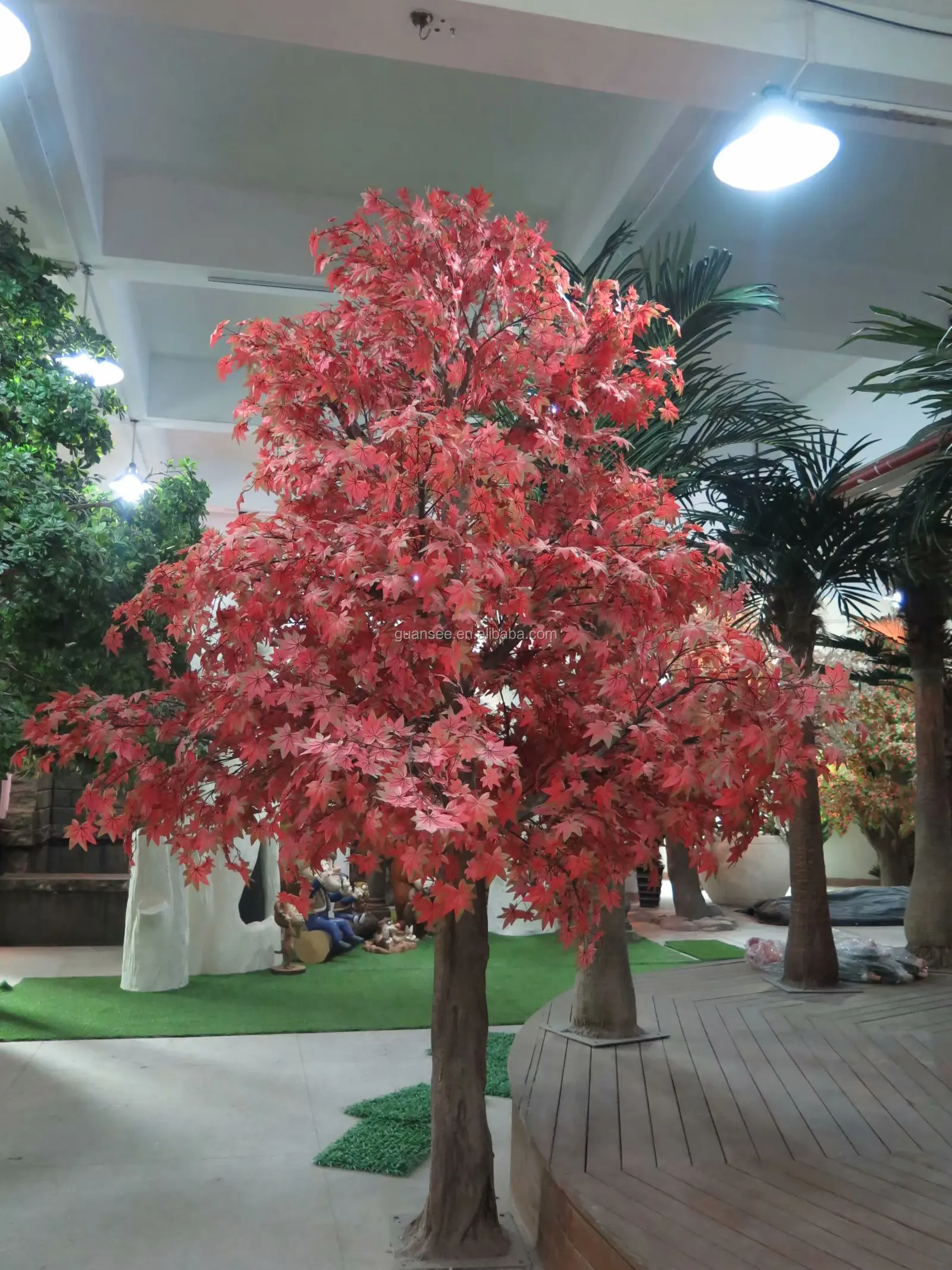 所有行业  园艺用品  园林景观与装饰  人造植物  tem 南e 人造枫木树
