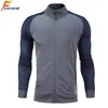 Best Quality Soccer Training Tracksuit New style Grey soccer jacket