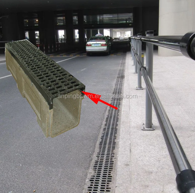 High quality Resin concrete water drainage channel