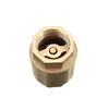 Green Valves Direct factory low price mini vertical 1/2 inch brass non return check valve