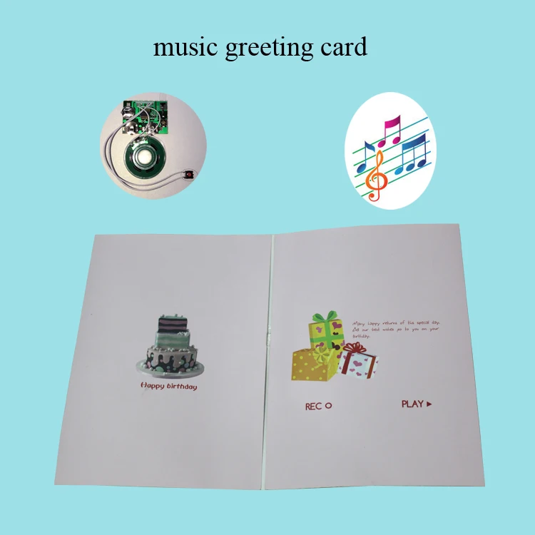 professional recordable greeting card wife with