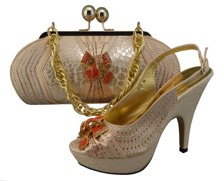Matching Shoes And Handbags Set