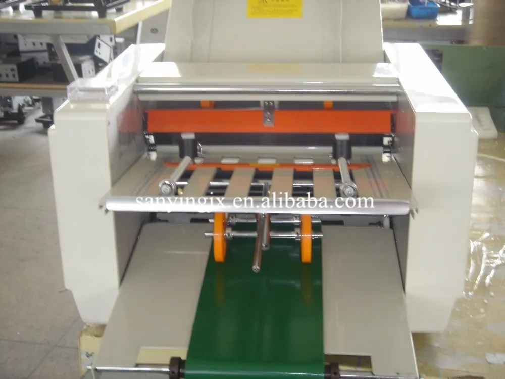 Ze8b/4 Automatic Paper Leaflet Folder Folding Machine Buy Paper
