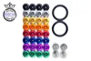 Hot Sale JDM Front Bumper Quick Release Fastener Truck Fender Hatch Lids Kits With Rubber Ring