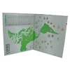 Challenge New Design Wholesales World of Coin Map Holder File Folder Paper Board With Printing and Matt Lamination