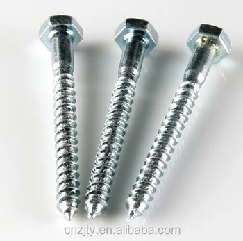 hex head wood screw sizes