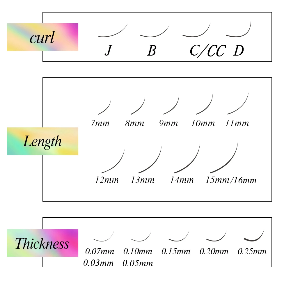 Bulk Lash Extension Individual Siberian Mink Eyelash Extension