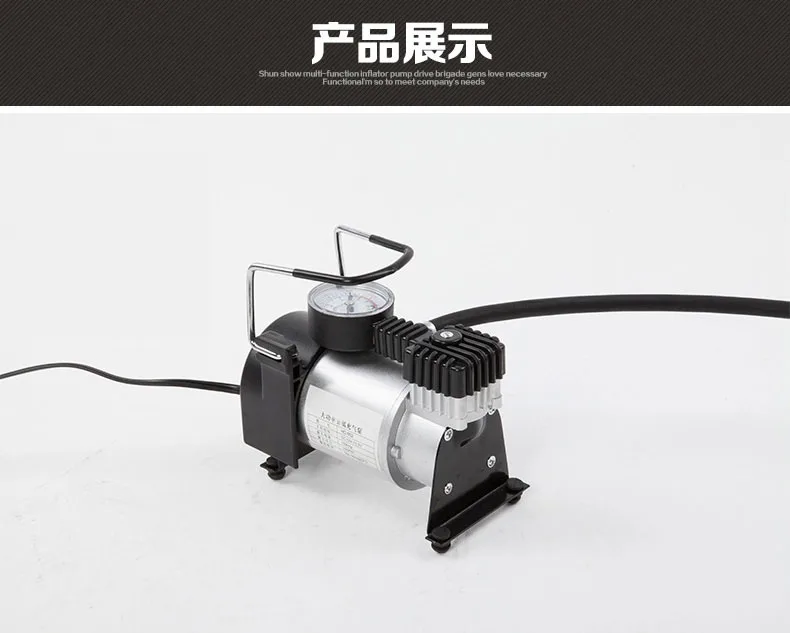 12V micropompa pneumatici mini veicolo portatile pompa di aria elettrica