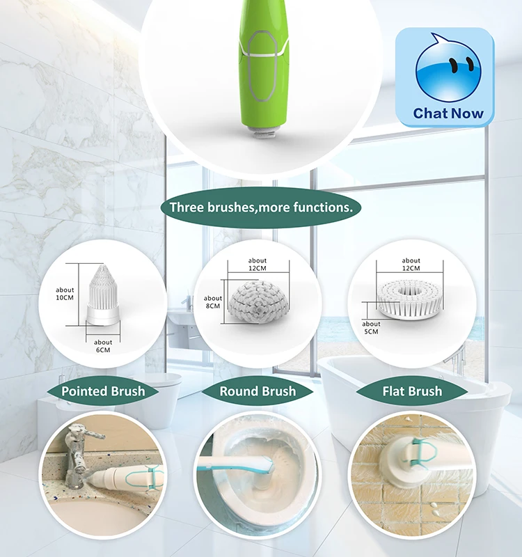 electric spin scrubber