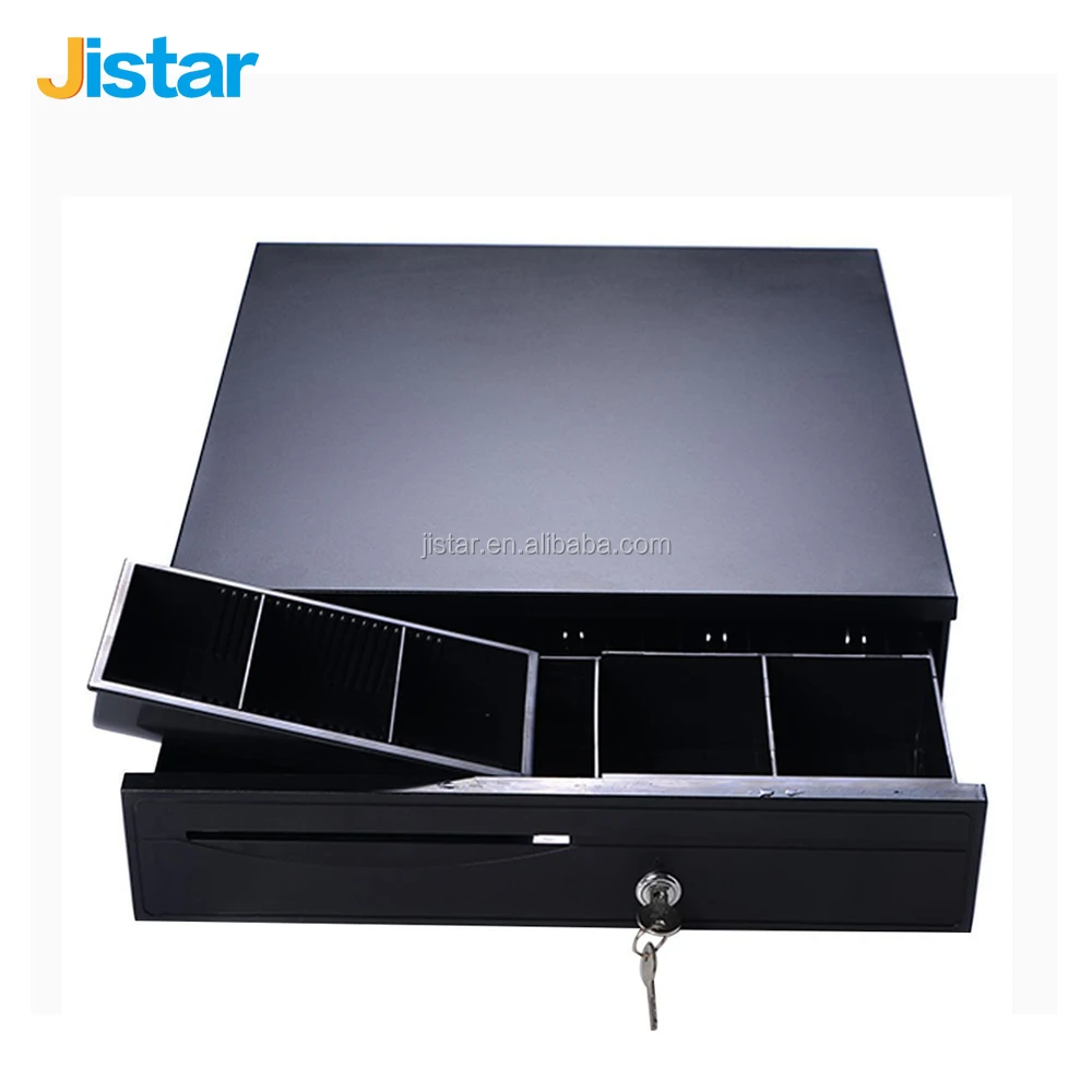 Jistar Cash Registers Drawer Money Safe Storage Box 5 Coin Bill