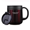 PINKAH Wholesale Custom Brand Stainless Steel Coffee Insulated Thermal Mug With Handle and Lids