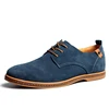 Latest Model Retro Business Casual Oxford Style Dress Shoes Famous Brand Genuine Leather Men Shoes