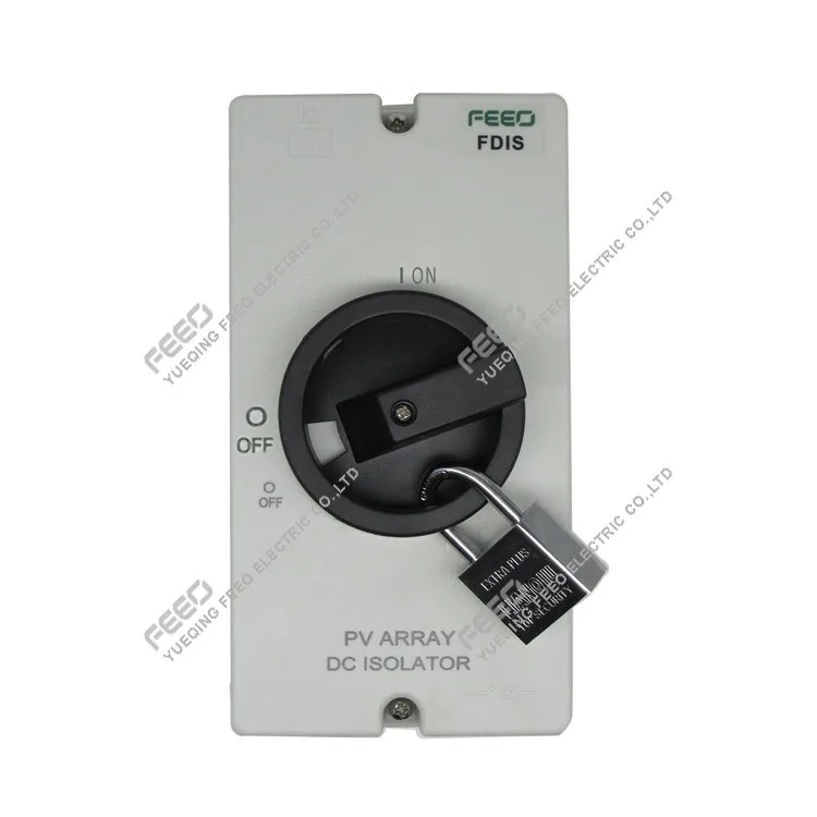 Enclosed Rotary Dc Solar 4p Disconnector Battery 32a Electrical